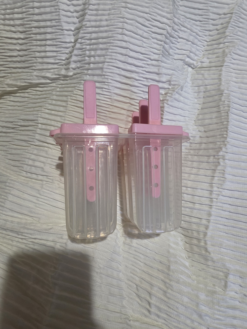 Pink Reusable Popsicle Mold Set New Without Tags